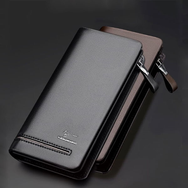 Long Leather Wallet